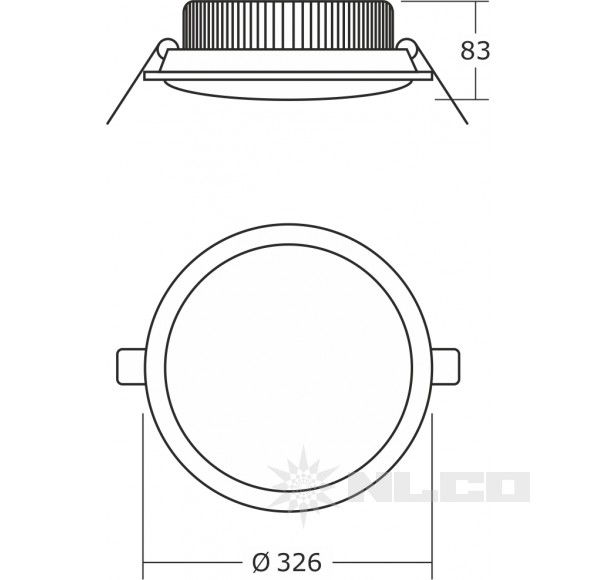 Светильник NLCO TRD43-56-C-81